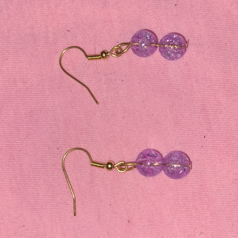 Drop earrings